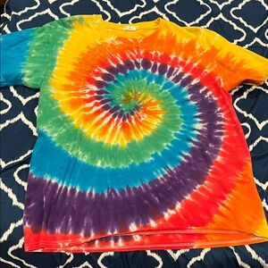 Colorful Tie-Dye Kids Shirt